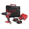 MILWAUKEE TRAPANO BATTENTE 18 Volt 5,0Ah Brushless- M18 BLPD2-502X